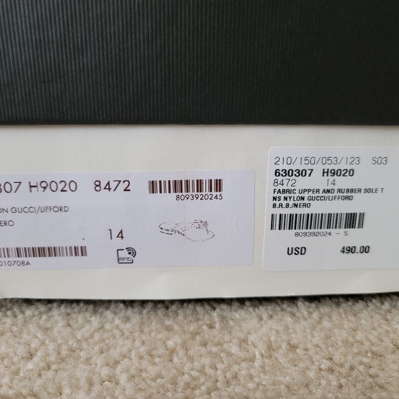 Mens Gucci Thong Sandal Size 14 - Picture 6 of 6